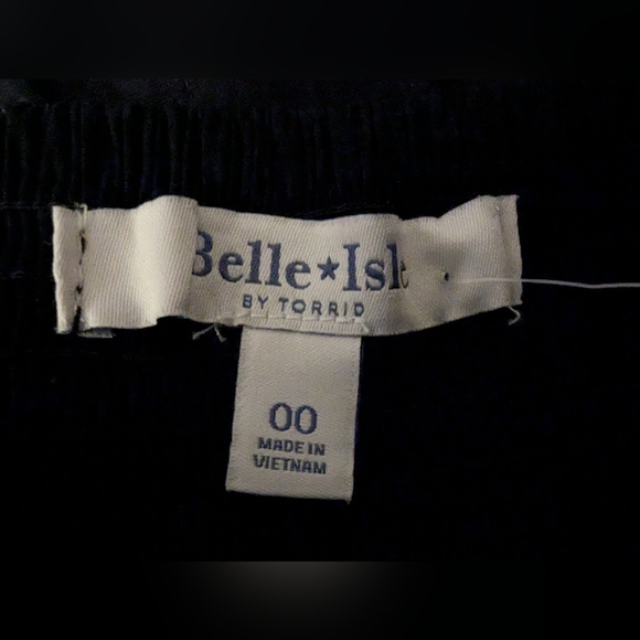 Belle Isle Maxi Babydoll  Cotton Poplin Dress Black & White Size M/L Fits L/XL - Picture 7 of 10